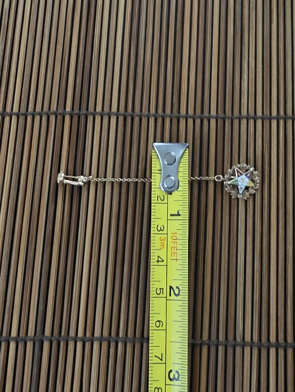 14k Eastern Star Yellow Gold Pin (Vintage)